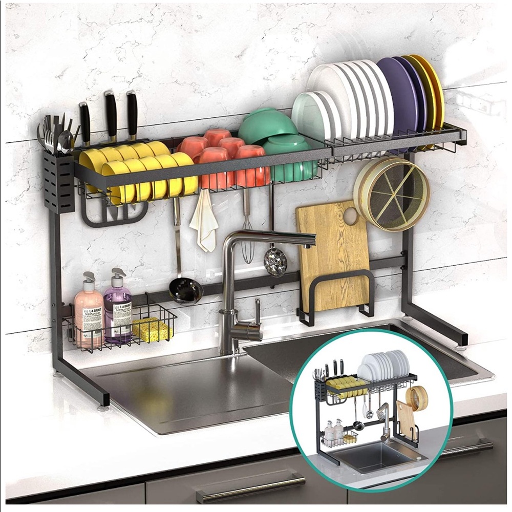 Dish Drying Rack Over The Sink -Adjustable
